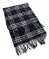 Burberry's（バーバリーズ）の古着「カシミヤノヴァチェックマフラー」｜ネイビー