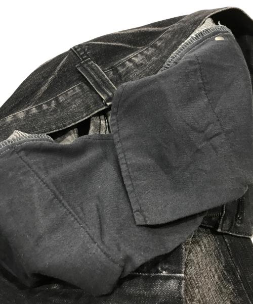 TORNADO MART（トルネードマート）TORNADO MART (トルネードマート) フレアデニムパンツ ブラック サイズ:Lの古着・服飾アイテム