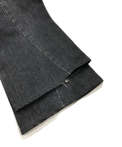 TORNADO MART（トルネードマート）TORNADO MART (トルネードマート) フレアデニムパンツ ブラック サイズ:Lの古着・服飾アイテム