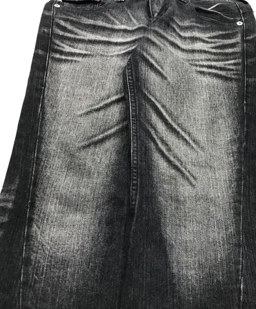 TORNADO MART（トルネードマート）TORNADO MART (トルネードマート) フレアデニムパンツ ブラック サイズ:Lの古着・服飾アイテム