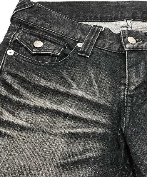 TORNADO MART（トルネードマート）TORNADO MART (トルネードマート) フレアデニムパンツ ブラック サイズ:Lの古着・服飾アイテム