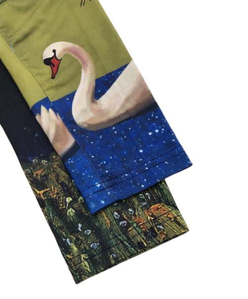 MUKZIN（ムクジン）MUKZIN (ムクジン) 総柄長袖カットソー／バックボタンカットソー マルチカラー サイズ:Lの古着・服飾アイテム