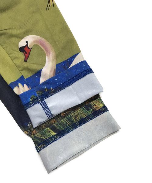 MUKZIN（ムクジン）MUKZIN (ムクジン) 総柄長袖カットソー／バックボタンカットソー マルチカラー サイズ:Lの古着・服飾アイテム