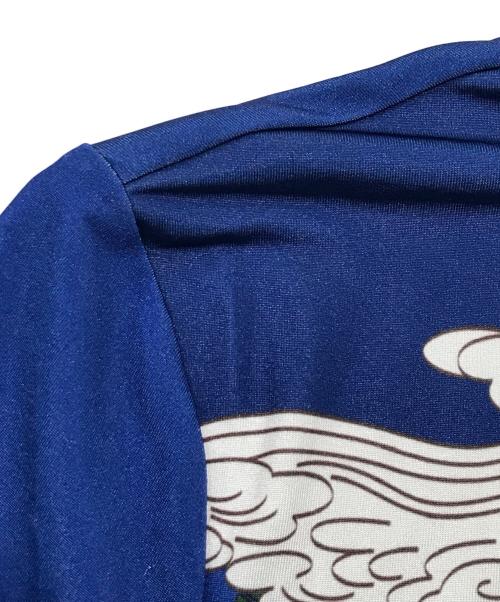 MUKZIN（ムクジン）MUKZIN (ムクジン) 総柄長袖カットソー／バックボタンカットソー マルチカラー サイズ:Lの古着・服飾アイテム