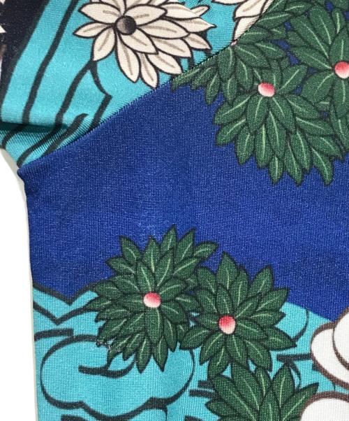 MUKZIN（ムクジン）MUKZIN (ムクジン) 総柄長袖カットソー／バックボタンカットソー マルチカラー サイズ:Lの古着・服飾アイテム