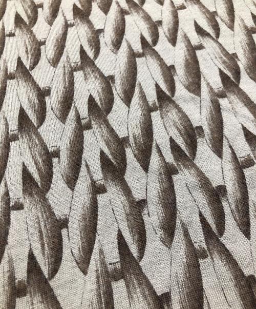 ISSEY MIYAKE（イッセイミヤケ）ISSEY MIYAKE (イッセイミヤケ) 80`s総柄カットソー グレー サイズ:Mの古着・服飾アイテム