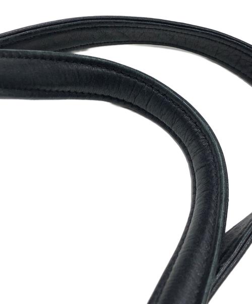 Vivienne Westwood（ヴィヴィアンウエストウッド）Vivienne Westwood (ヴィヴィアンウエストウッド) レザーハンドバッグ ブラックの古着・服飾アイテム