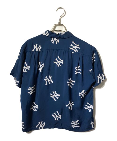 Sun Surf（サンサーフ）Sun Surf (サンサーフ) 総柄アロハシャツ/半袖シャツ ネイビー サイズ:Sの古着・服飾アイテム