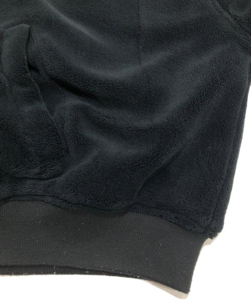 WILLY CHAVARRIA（ウィリーチャバリア）WILLY CHAVARRIA (ウィリーチャバリア) フリースMA-1ジャケット ブラック サイズ:XLの古着・服飾アイテム