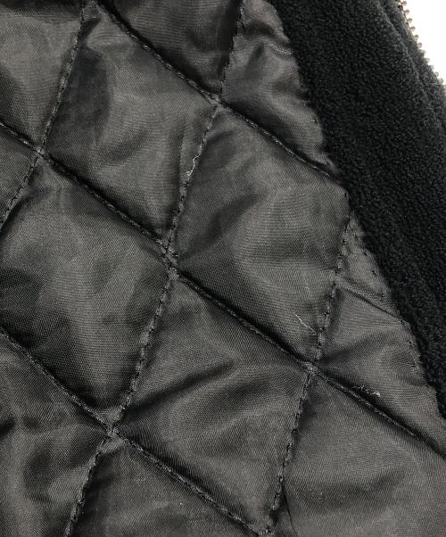 WILLY CHAVARRIA（ウィリーチャバリア）WILLY CHAVARRIA (ウィリーチャバリア) フリースMA-1ジャケット ブラック サイズ:XLの古着・服飾アイテム