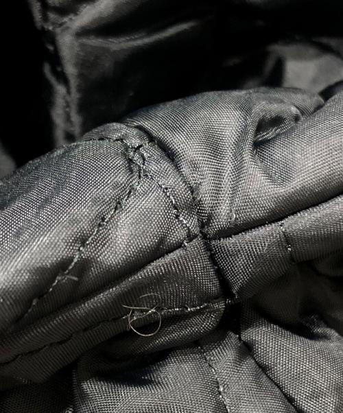 WILLY CHAVARRIA（ウィリーチャバリア）WILLY CHAVARRIA (ウィリーチャバリア) フリースMA-1ジャケット ブラック サイズ:XLの古着・服飾アイテム