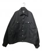 WILLY CHAVARRIAウィリーチャバリア）の古着「CHACHI トラッカージャケット」｜ブラック