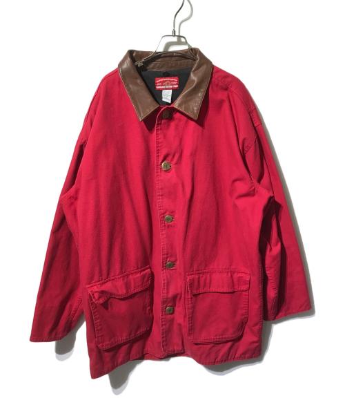 MARLBORO COUNTRY STORE（マルボロカントリーストア）MARLBORO COUNTRY STORE (マルボロカントリーストア) ハンティングジャケット/ハンティングコート レッド サイズ:ＸＬの古着・服飾アイテム