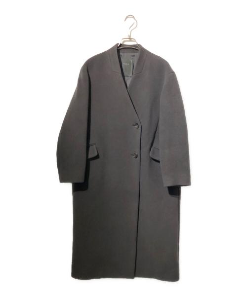 Noble（ノーブル）Noble (ノーブル) MTRチェスターディテールVカラーコート グレー サイズ:34の古着・服飾アイテム