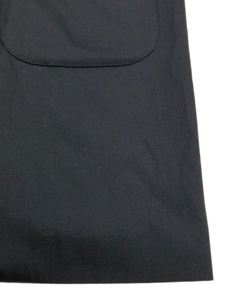 My Beautiful Landlet（マイビューティフルランドレット）My Beautiful Landlet (マイビューティフルランドレット) ギャバジンリバーシブルノーカラーコート ブラック サイズ:1の古着・服飾アイテム