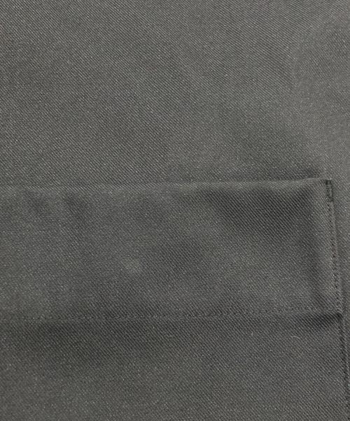 My Beautiful Landlet（マイビューティフルランドレット）My Beautiful Landlet (マイビューティフルランドレット) ギャバジンリバーシブルノーカラーコート ブラック サイズ:1の古着・服飾アイテム