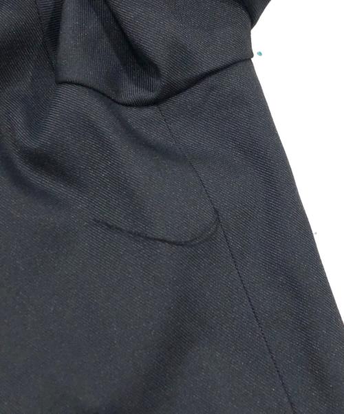 My Beautiful Landlet（マイビューティフルランドレット）My Beautiful Landlet (マイビューティフルランドレット) ギャバジンリバーシブルノーカラーコート ブラック サイズ:1の古着・服飾アイテム