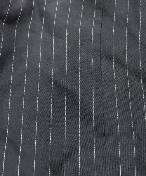 My Beautiful Landlet（マイビューティフルランドレット）My Beautiful Landlet (マイビューティフルランドレット) ギャバジンリバーシブルノーカラーコート ブラック サイズ:1の古着・服飾アイテム