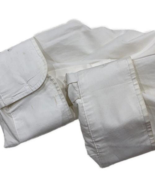 Maison Margiela（メゾンマルジェラ）Maison Margiela (メゾンマルジェラ) ニットレイヤードシャツワンピース ホワイト サイズ:XXSの古着・服飾アイテム