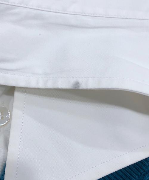 Maison Margiela（メゾンマルジェラ）Maison Margiela (メゾンマルジェラ) ニットレイヤードシャツワンピース ホワイト サイズ:XXSの古着・服飾アイテム