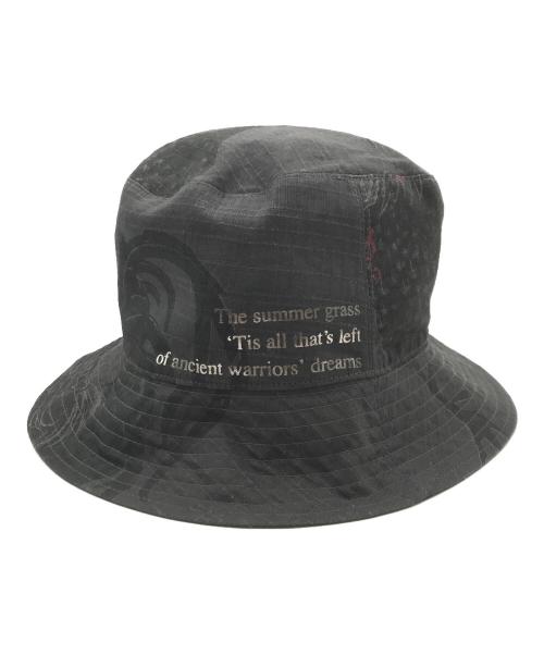 kijima takayuki（キジマタカユキ）kijima takayuki (キジマタカユキ) バケットハット/バケハ ブラックの古着・服飾アイテム