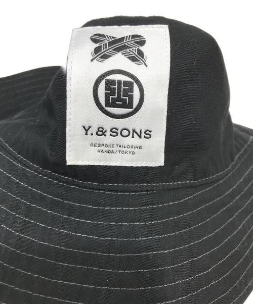 kijima takayuki（キジマタカユキ）kijima takayuki (キジマタカユキ) バケットハット/バケハ ブラックの古着・服飾アイテム