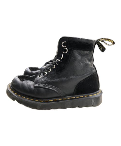 Dr.Martens（ドクターマーチン）Dr.Martens (ドクターマーチン) 1460 PASCAL APLQ 8ホールブーツ ブラック サイズ:6の古着・服飾アイテム