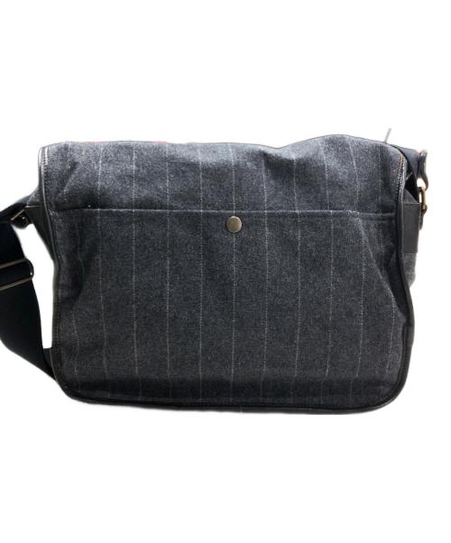 SCYE（サイ）SCYE (サイ) ウールサッチェルバッグ グレーの古着・服飾アイテム