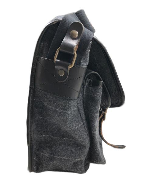 SCYE（サイ）SCYE (サイ) ウールサッチェルバッグ グレーの古着・服飾アイテム