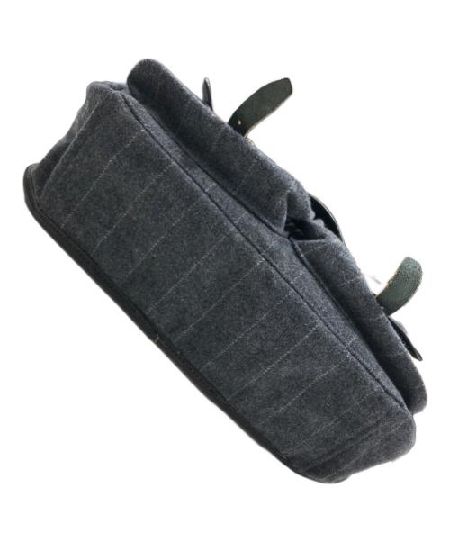 SCYE（サイ）SCYE (サイ) ウールサッチェルバッグ グレーの古着・服飾アイテム