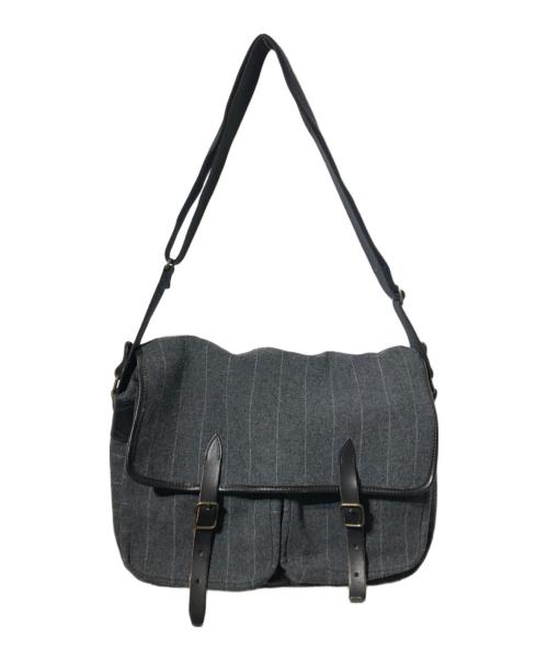 SCYE（サイ）SCYE (サイ) ウールサッチェルバッグ グレーの古着・服飾アイテム