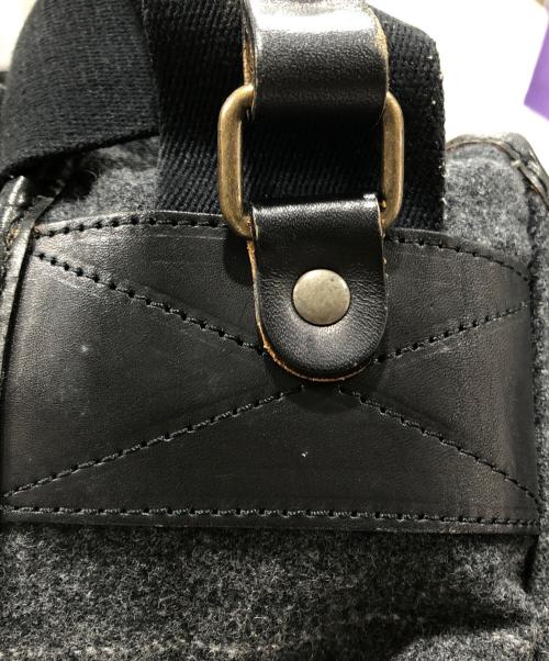 SCYE（サイ）SCYE (サイ) ウールサッチェルバッグ グレーの古着・服飾アイテム