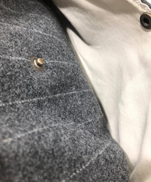 SCYE（サイ）SCYE (サイ) ウールサッチェルバッグ グレーの古着・服飾アイテム