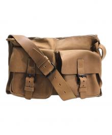 MIU MIU（ミュウミュウ）の古着「オールドレザーショルダーバッグ」｜ブラウン