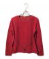 PRADA SPORTS（プラダスポーツ）の古着「フリースロングスリーブカットソー」｜レッド