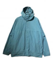 YAECA（ヤエカ）の古着「HOODED SHIRT / フーデッドシャツ」｜ブルー