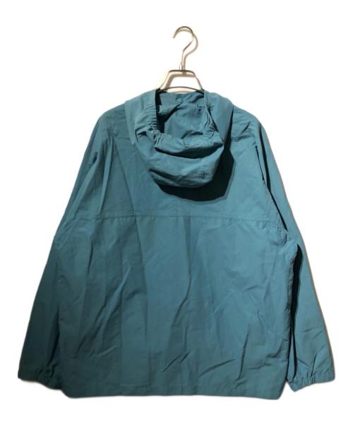 YAECA（ヤエカ）YAECA (ヤエカ) HOODED SHIRT / フーデッドシャツ ブルー サイズ:Mの古着・服飾アイテム