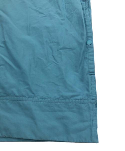 YAECA（ヤエカ）YAECA (ヤエカ) HOODED SHIRT / フーデッドシャツ ブルー サイズ:Mの古着・服飾アイテム