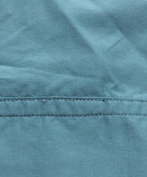 YAECA（ヤエカ）YAECA (ヤエカ) HOODED SHIRT / フーデッドシャツ ブルー サイズ:Mの古着・服飾アイテム