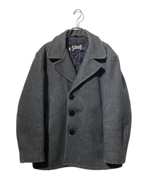 Schott（ショット）Schott (ショット) Pコート グレー サイズ:40の古着・服飾アイテム
