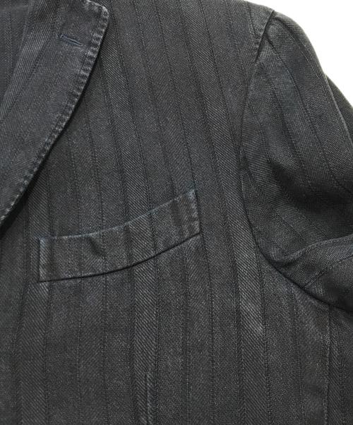 BOGLIOLI（ボリオリ）BOGLIOLI (ボリオリ) リネンテーラードジャケット ネイビー サイズ:48の古着・服飾アイテム