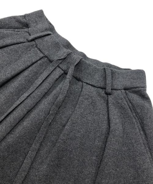 ETRE TOKYO（エトレトウキョウ）ETRE TOKYO (エトレトウキョウ) カービングニットパンツ グレー サイズ:Sの古着・服飾アイテム