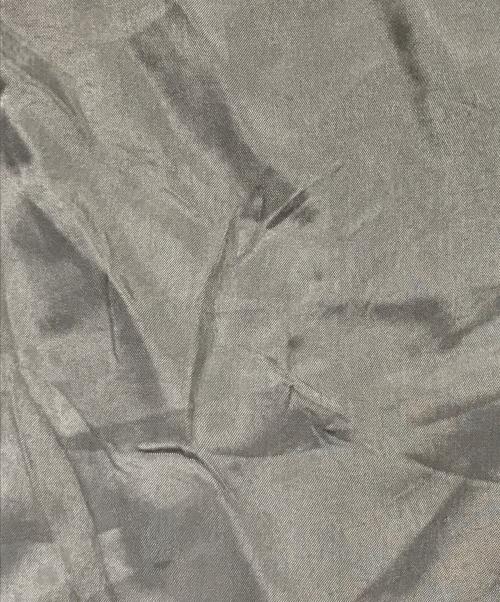 ETRE TOKYO（エトレトウキョウ）ETRE TOKYO (エトレトウキョウ) カフスカットオフキュプラシャツ/長袖シャツ グレー サイズ:Fの古着・服飾アイテム