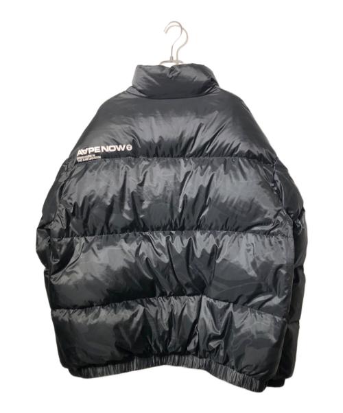 A BATHING APE（ア ベイシング エイプ）A BATHING APE (ア ベイシング エイプ) ダウンジャケット ブラック サイズ:ＸＬの古着・服飾アイテム