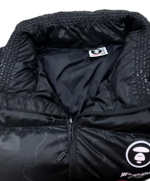 A BATHING APE（ア ベイシング エイプ）A BATHING APE (ア ベイシング エイプ) ダウンジャケット ブラック サイズ:ＸＬの古着・服飾アイテム