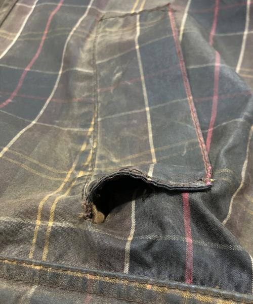 Barbour（バブアー）Barbour (バブアー) TARTAN BEDALE JACKET カーキ サイズ:C36 91cmの古着・服飾アイテム
