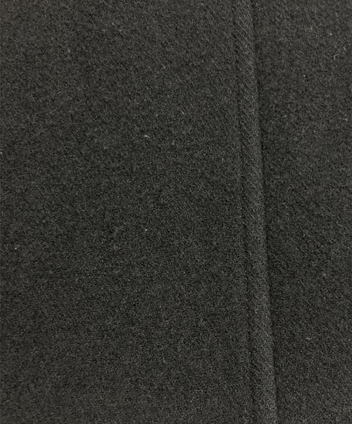 BURBERRY BLUE LABEL（バーバリーロンドンブルーレーベル）BURBERRY BLUE LABEL (バーバリーロンドンブルーレーベル) エコファーウールコート ブラック サイズ:38の古着・服飾アイテム