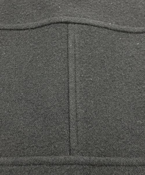 BURBERRY BLUE LABEL（バーバリーロンドンブルーレーベル）BURBERRY BLUE LABEL (バーバリーロンドンブルーレーベル) エコファーウールコート ブラック サイズ:38の古着・服飾アイテム