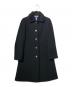 BURBERRY BLUE LABEL（バーバリーロンドンブルーレーベル）の古着「エコファーウールコート」｜ブラック