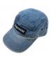 Supreme（シュプリーム）の古着「デニムキャップ」｜インディゴ
